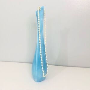 vintage marvella faux pearl necklace 11”